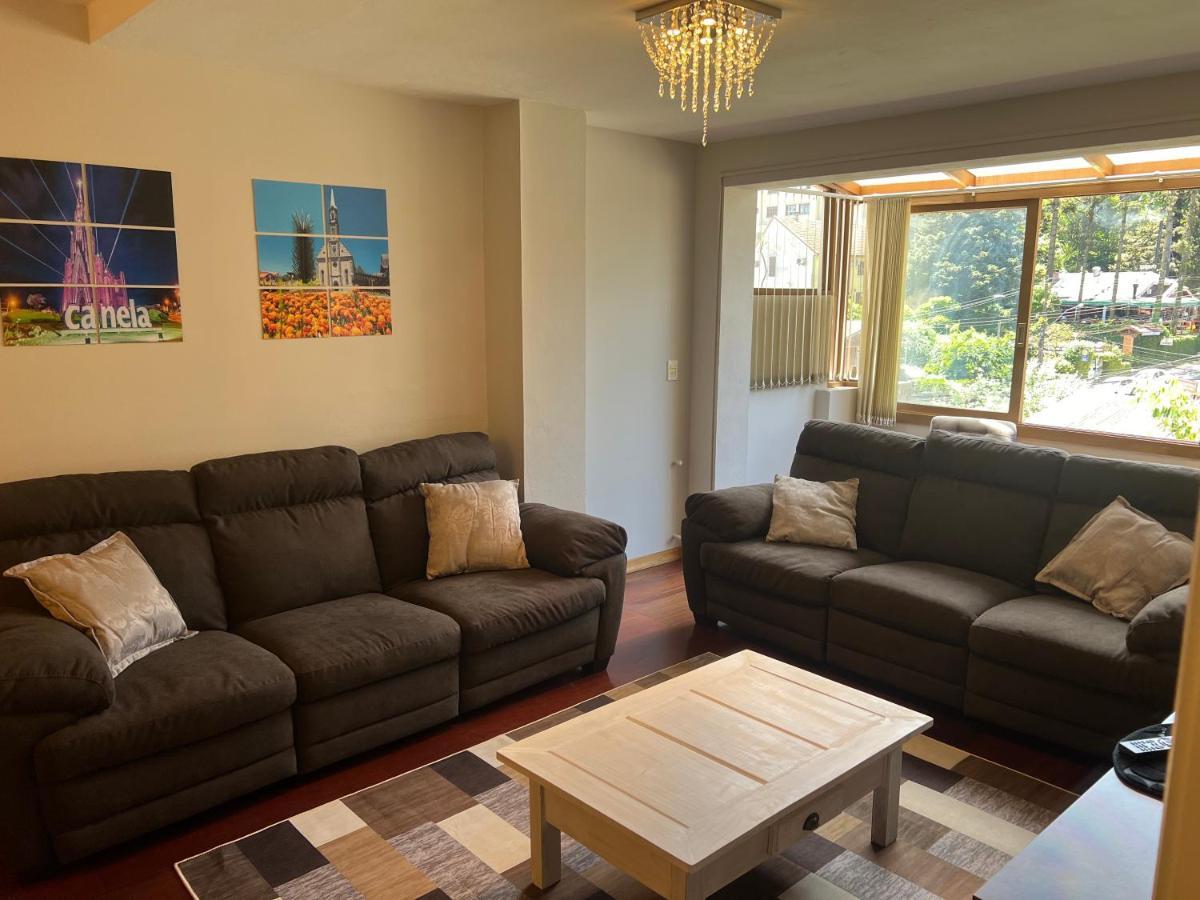 Appartement Amplo Apartamento A 200M Da Rua Coberta à Gramado Extérieur photo