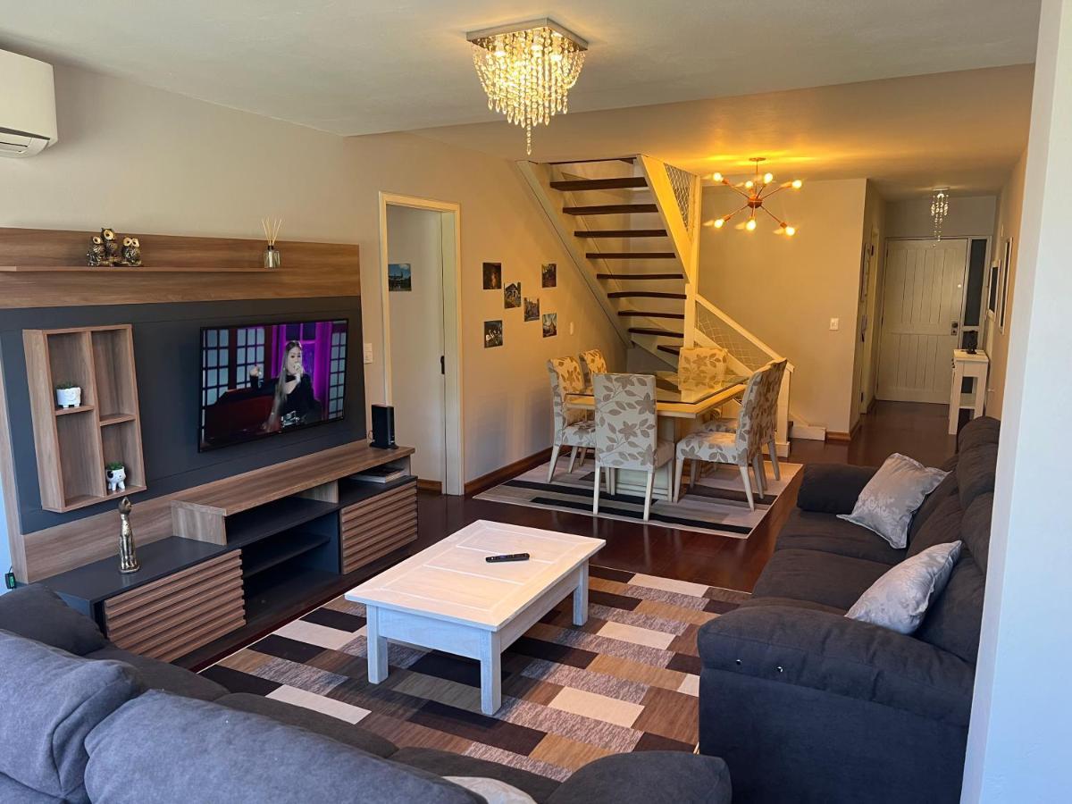 Appartement Amplo Apartamento A 200M Da Rua Coberta à Gramado Extérieur photo