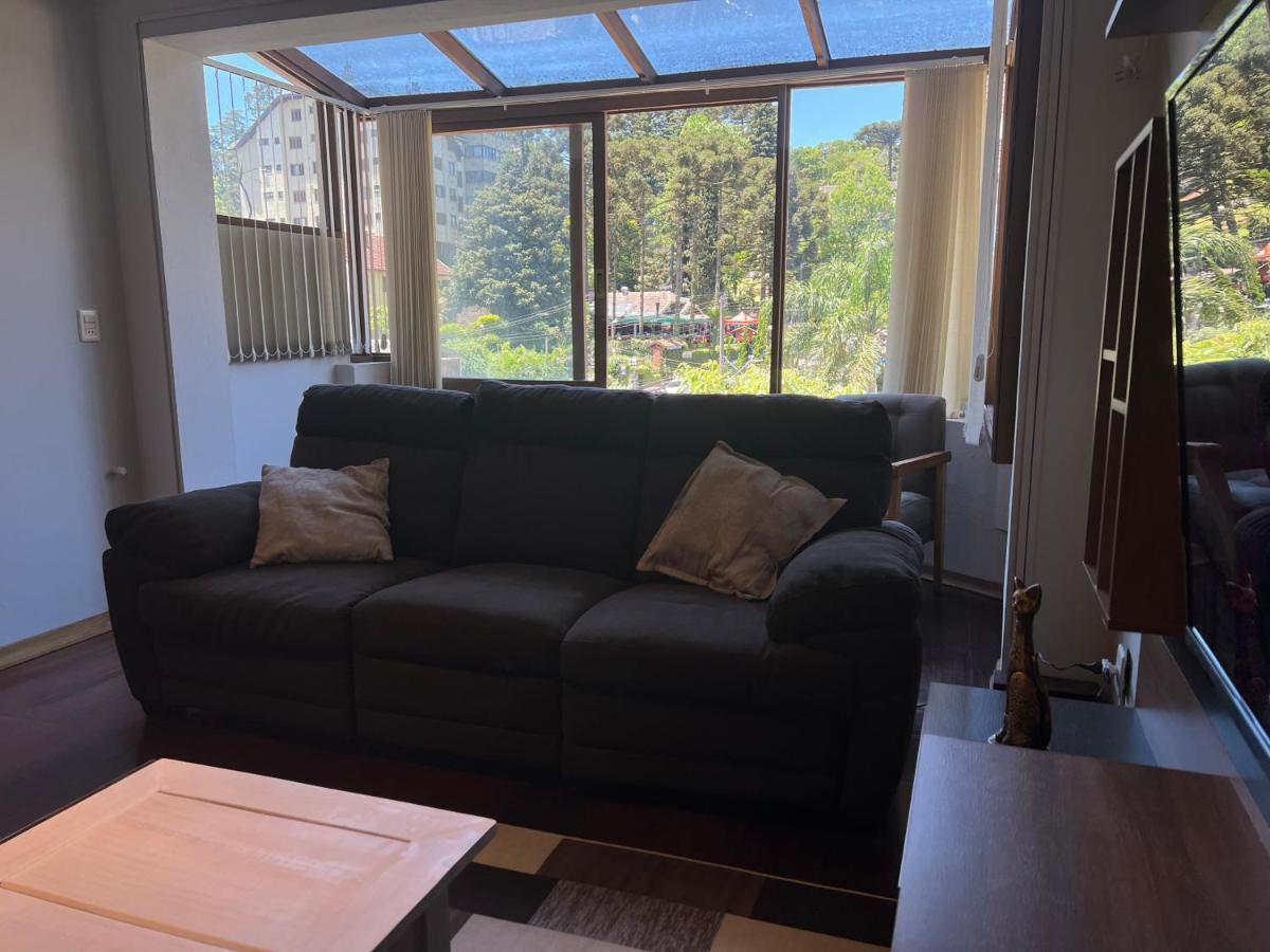 Appartement Amplo Apartamento A 200M Da Rua Coberta à Gramado Extérieur photo