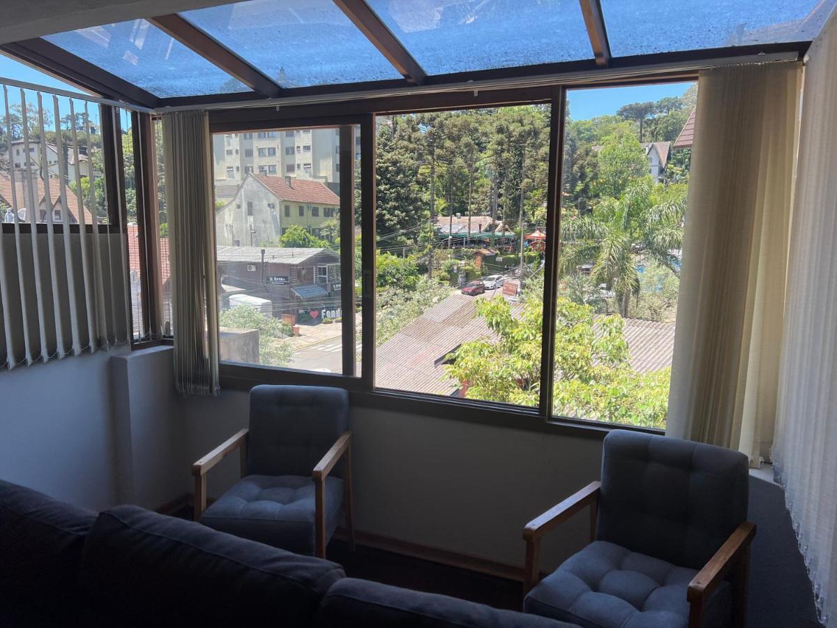 Appartement Amplo Apartamento A 200M Da Rua Coberta à Gramado Extérieur photo